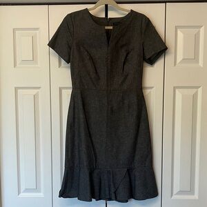 Banana Republic Charcoal Mini Dress Size 6